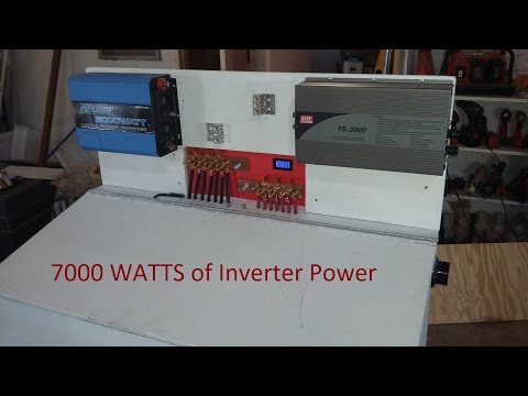 Dual Inverter Install Mean Well & NPower - 7000 watts total (info Below)