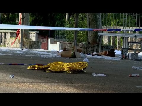 Atropello masivo en Vilanova de Arousa