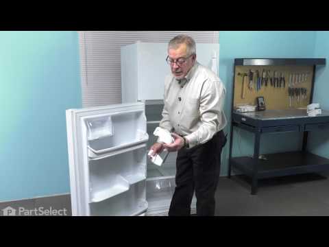 Whirlpool Refrigerator Repair - How to Replace The Door Shelf Bar (Whirlpool # 240534701)
