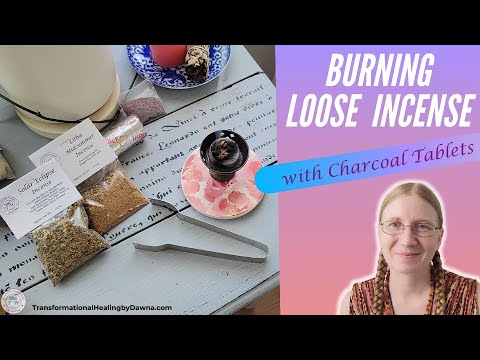 How to Burn Loose Incense on Charcoal Tablets Safely