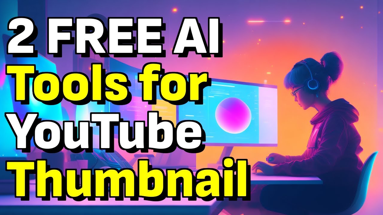 Create YouTube Thumbnail With Stable Diffusion Tutorial [Using 2 Free AI tools]