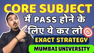 Do this to pass the CORE SUBJECT | MUMBAI UNIVERSITY | ENGINEERING FIRST YEAR | SEMESTER 2