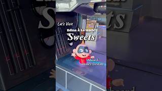 Sweet Treats On A Cruise Ship  #DisneyDestiny #EdnaALaModeSweets #DisneyCruise #MyCruisingFamily