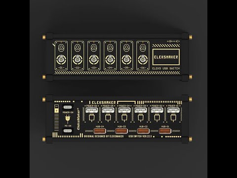 Bộ Hub điều khiển USB Eleksmaker NK2/6 Series - Siêu phẩm gọn gàng cho góc làm việc