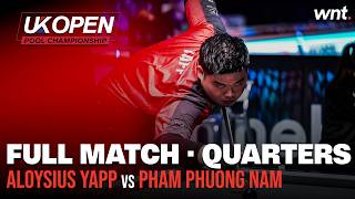 Aloysius Yapp vs Phuong Nam Pham | Quarter-final | 2025 UK Open Pool Championship