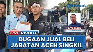 Tak Main main! Massa Demonstran Mengaku Punya Bukti Dugaan Jual Beli Jabatan di Aceh Singkil