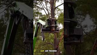 Advanced Hydraulic Tree Cutting Technology | Powerful Hook & Precision Blade#viralvideo #shorts