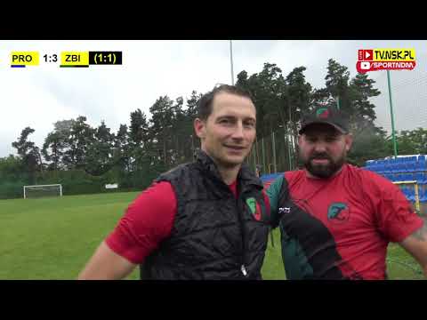 tv.nsk.pl [tr. Daniel Gołębiewski] KS Promna - MLKS Żbik Nasielsk 1:3 (1:1) 2021-07-03 g. 16:00