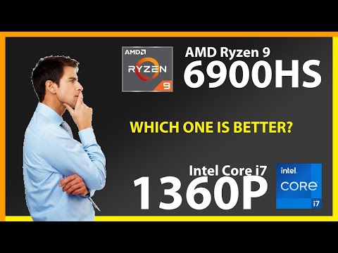 AMD Ryzen 9 6900HS vs INTEL Core i7 1360P Technical Comparison