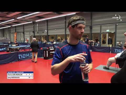 Masters 2019 Floris zur Muhlen - Joey Boekkooi