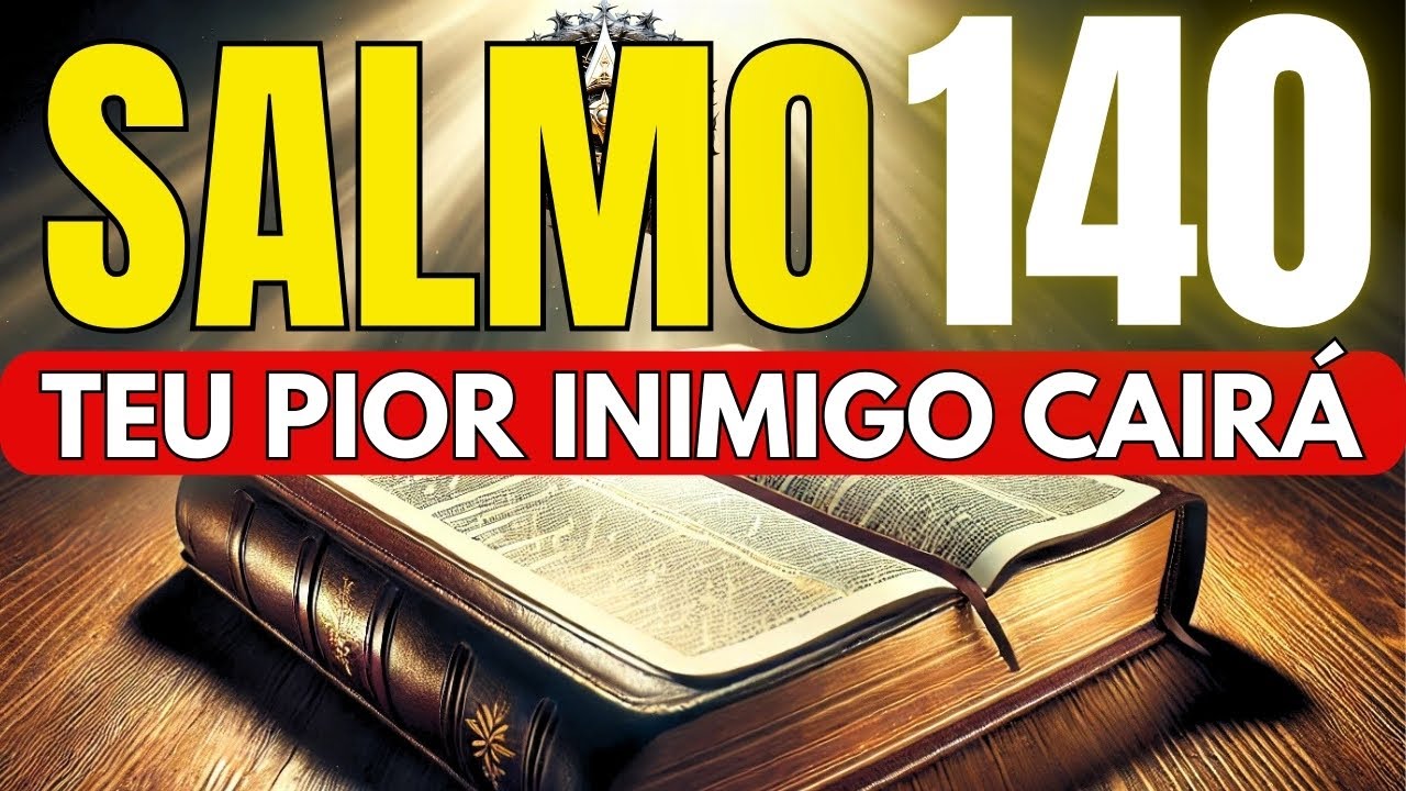 SALMO 140: ORAÇÃO MUITO FORTE PARA DESTRUIR INIMIGOS, FOFOQUEIROS, PRAGAS E MALDIÇÕES.