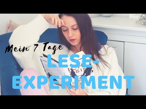 Ich tausche meine Bildschirmzeit gegen Lesezeit || 7 Tage Lese-Experiment || Lese-Marathon || Read