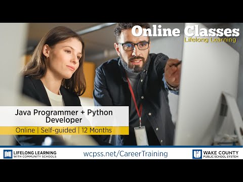 Career Training Certificate Java Programmer Python Developer