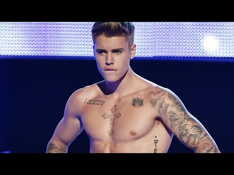 Justin Bieber Reveals Massive Torso Tattoo -- See the Pics!