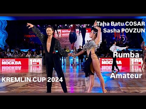 Taha Batu Cosar - Sasha Povzun | Final Rumba | Kremlin Cup 2024 | Amateur Latin