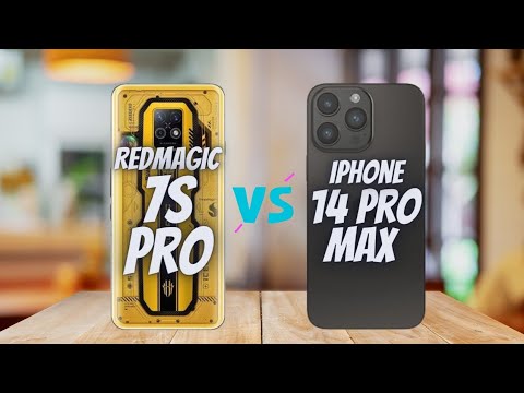 ZTE nubia redmagic 7s pro vs IPhone 14 pro max | Transformer phone