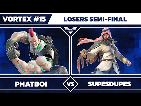 [Vortex #15] Hit Box | Phatb0i vs supesdupes - Losers Semi-Final - Tekken 7