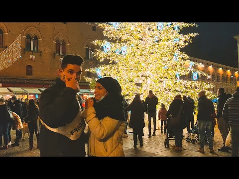 Magical Ferrara Italy  - 4k Virtual Walking Tour around the City - Travel Guide. #73