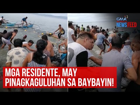 Mga residente, may pinagkaguluhan sa baybayin! GMA Integrated Newsfeed