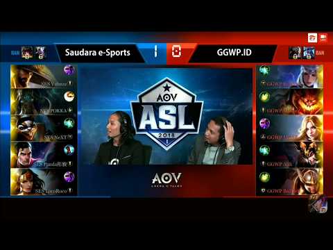 Saudara e-Sports vs GGWP.ID - Garena AOV ASL Season 1 #5 Game 2