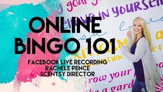 Online Bingo- Facebook LIVE Recording- FAST FORWARD TO 2:00