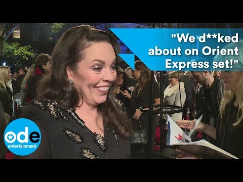 Olivia Colman: "We d**ked about on Orient Express set!"