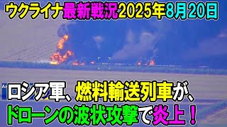【ウクライナ戦況】25年8月20日。