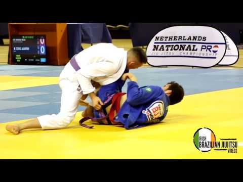 Purple -77kg Absolute final UAEJJF Netherlands Pro Trials - Marcus Phelan vs Ellis Younger