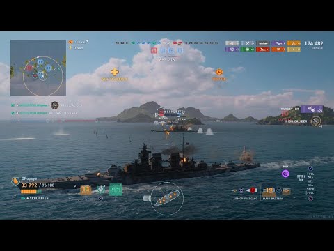 World of Warships: Legends Schlieffen, More Secondary Goodness
