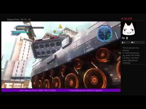 Earth defense force 5 Air Raider Wingdiver online co-op EDF 5 Mission 47