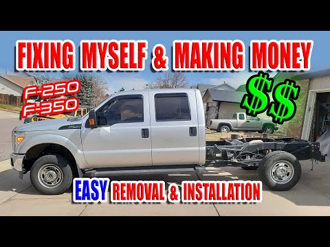 F250 Bed removal | F250 bed installation | How to replace f250 bed | f350 2011 2012 2013 2014 2015