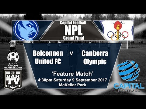 2017 Capital Football NPL Grand Final - Belconnen United v Canberra Olympic