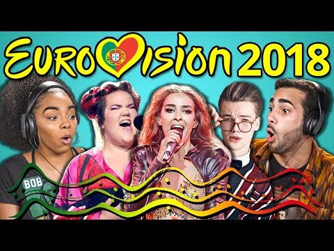 ADULTS REACT TO EUROVISION SONG CONTEST 2018