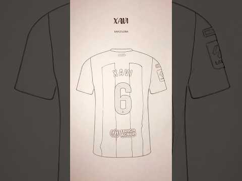 Xavi Coloring Pages