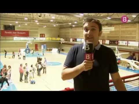 Crónica partido 1 Playoff CB Prat - Palma Air Europa (IB3 Notícies Migdia)