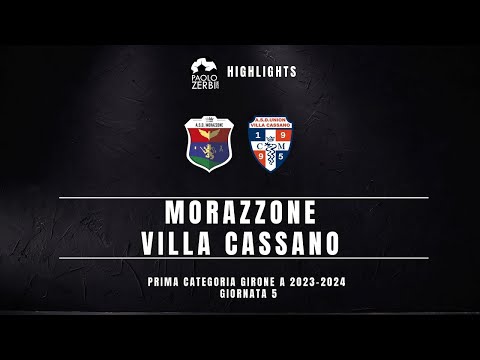 [HIGHLIGHTS] Prima Categoria A 23/24 - Morazzone - U. Villa Cassano
