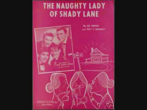 The Ames Brothers - The Naughty Lady of Shady Lane (1954)