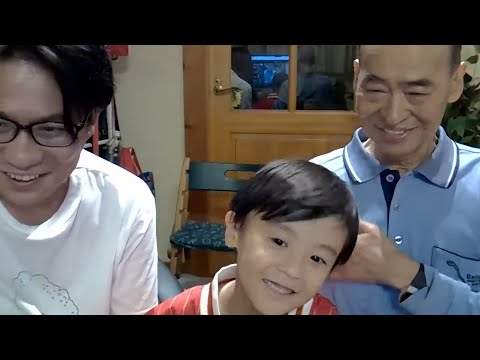 親子三代おうちゃん6歳誕生日パーティーリアル生配信