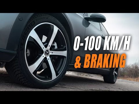 2022 Mercedes C220d 4MATIC All-Terrain: 0-100 km/h Acceleration & 100-0 km/h Emergency Braking