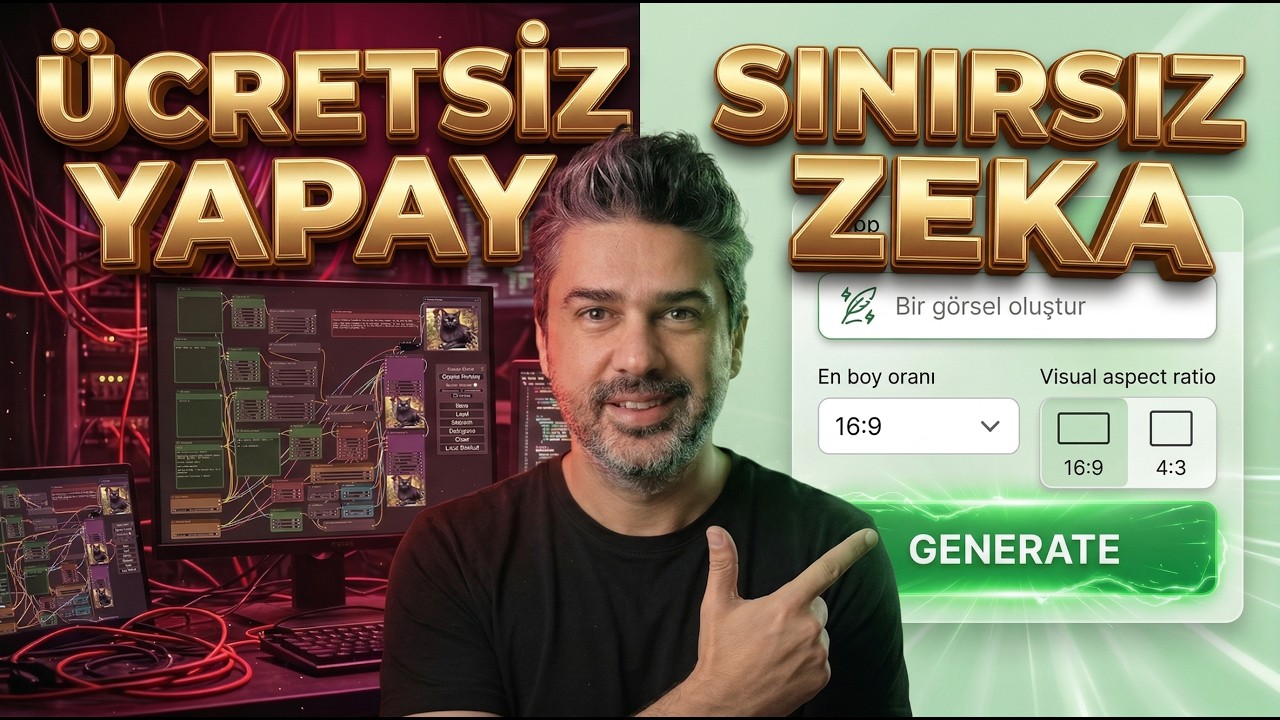 YENİ ComyUI APP - ÜCRETSİZ ve SINIRSIZ Yapay Zeka | INTEL 270K Plus