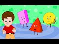 Shapes Rhymes Shapes Songs Learn Shapes Sing Along By Jingle Toons To Illustrate Shapes To Kids