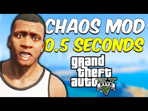 GTA 5 Chaos Mod Every 0.5 Seconds