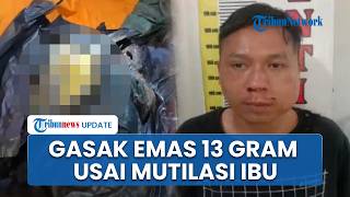 Usai Bakar & Mutilasi Ibu Kandung, Anak di Lahat Gasak Emas 13 Gram Milik Korban Demi Judi Online