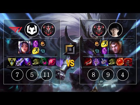 T1 Burdol Irelia vs GimGoon Jayce Top - KR GrandMaster Patch 10.11