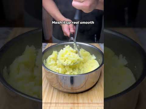 High Protein Butter Garlic Steak Bites and Cheesy Mashed Potatoes