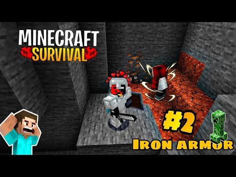 Unbelievable Iron Armor Find in Minecraft PE! 😱