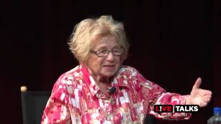 Dr. Ruth Westheimer in conversation with John Salley at Live Talks Los Angeles