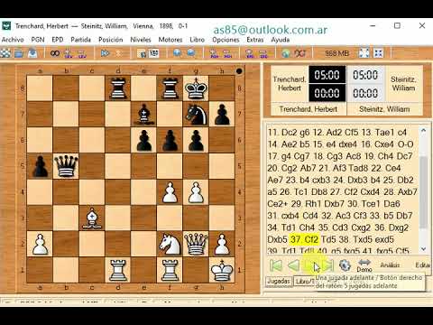 Steinitz william and  trenchard herbert 0 1      045