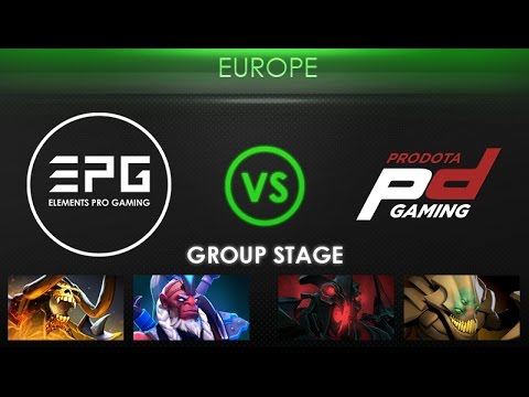 Elements Pro Gaming vs Prodota - Kiev Major EU Qualifier: Group Stage - @SheeverGaming @MerliniDota