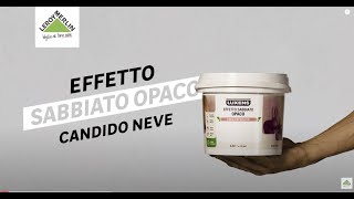 Come applicare la pittura sabbiata opaca LUXENS